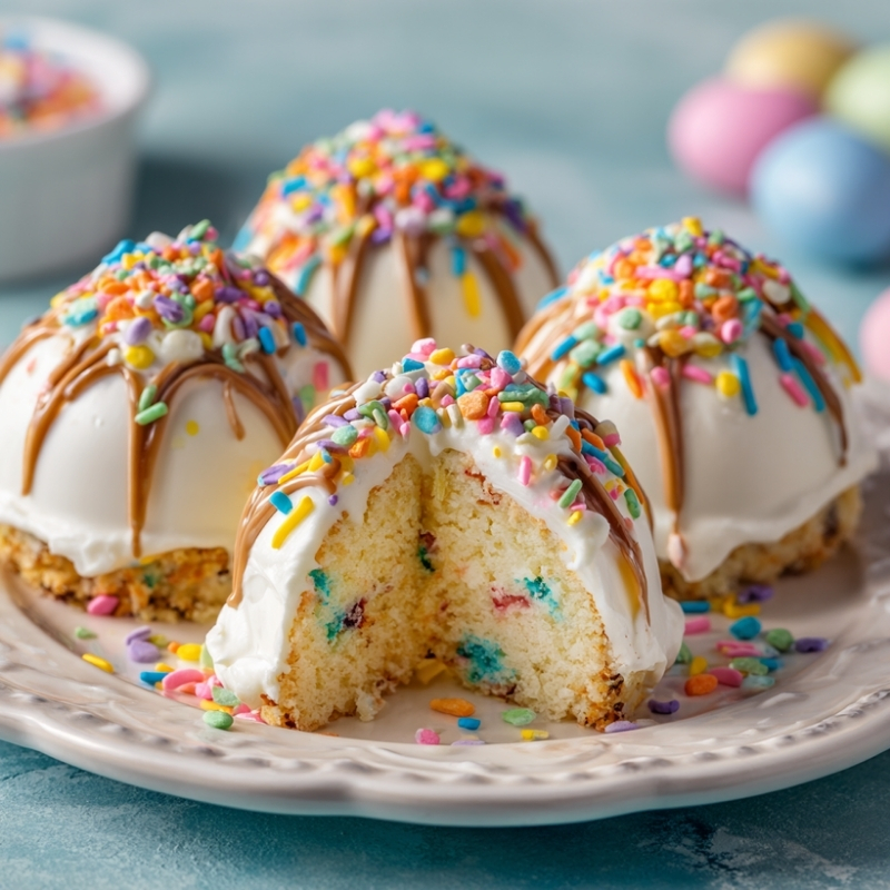 Whimsical Mini Easter Egg Cakes - PP620 Thumb Whimsical Mini Easter Egg Cakes