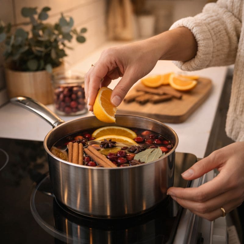 3 Ways to Make Your Home Smell Fresh Naturally - Basic Simmer Pot Ingredients