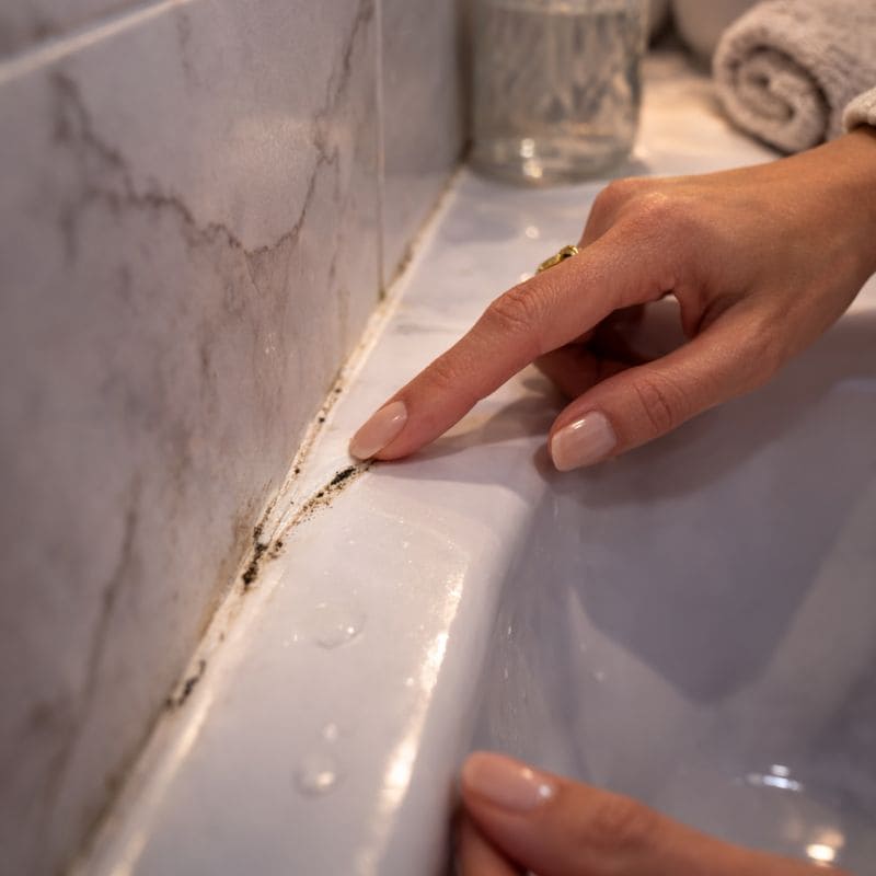 Prevent Costly Damage Thanks to Spotting These Early Signs of Mold - Checking Bathroom