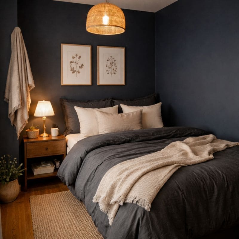 Paint Color Mistakes That Make Your Rooms Look Smaller - Choosing a Color That Is Too Dark for the Natural Light in the Room