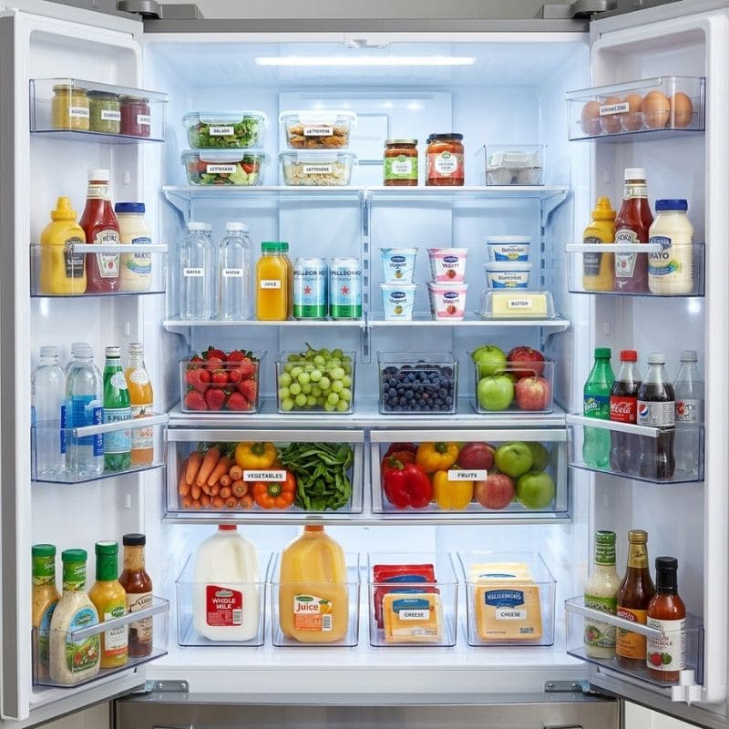10 Simple Weekly Habits That Keep Your Home Looking Effortlessly Clean - Do a Weekly Refrigerator Audit