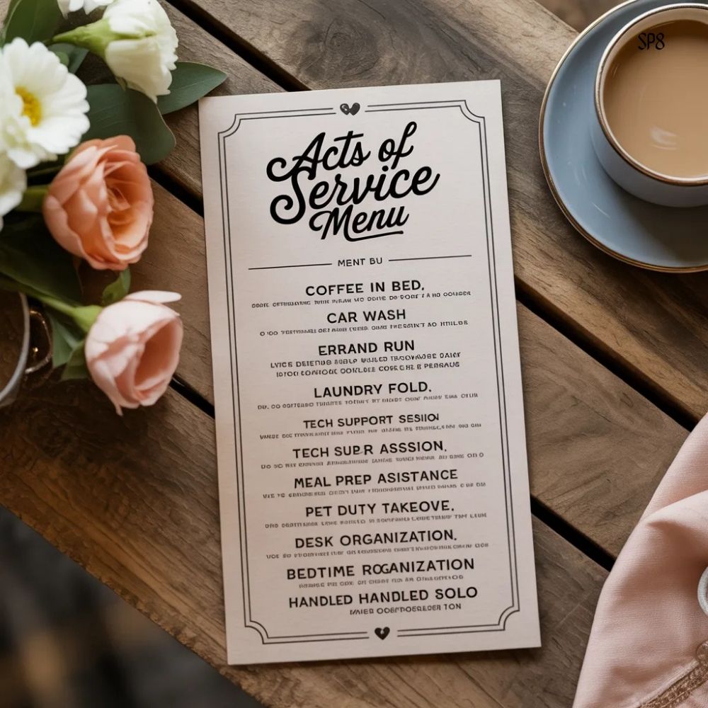 acts of serivce menu