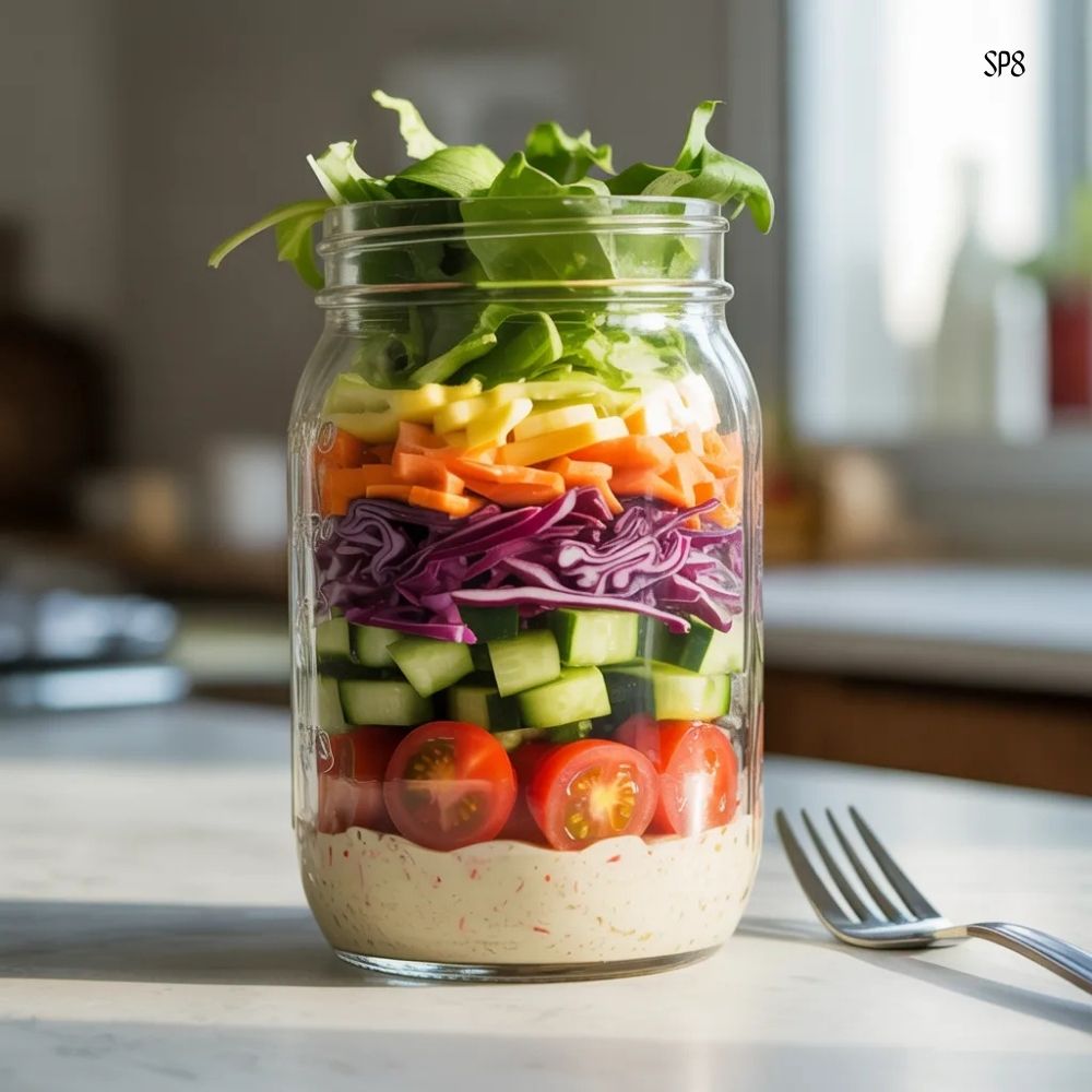 mason jar salad