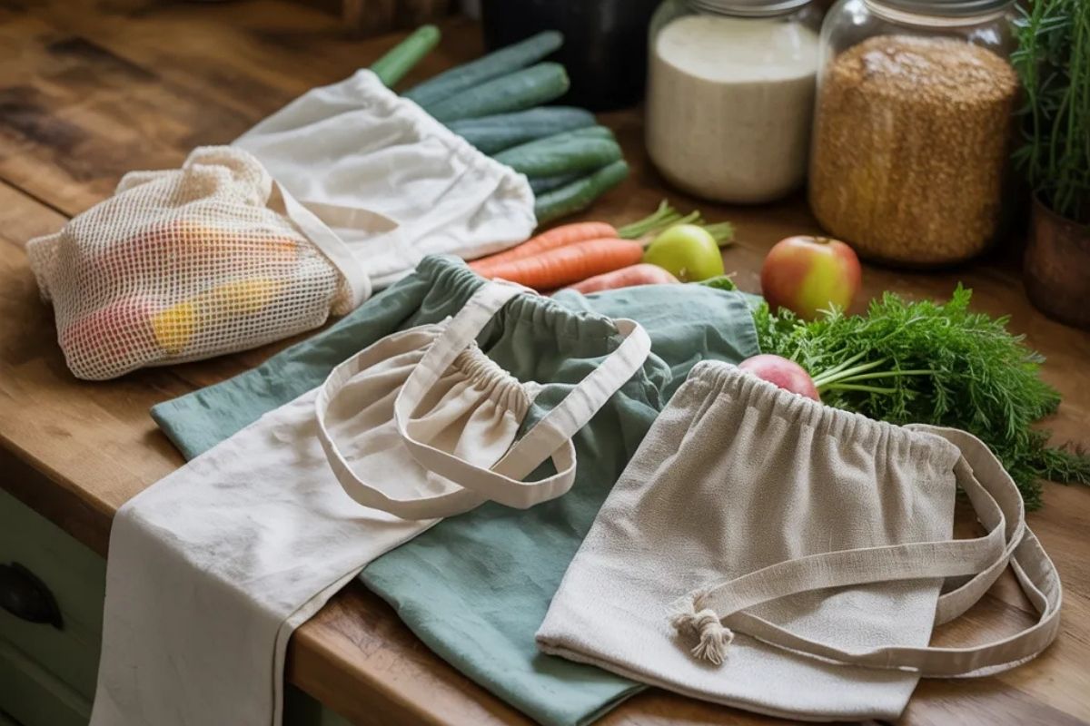 How to Make Reusable Produce Bags That Actually Work To Reduce Waste - reusable produce bags thumb