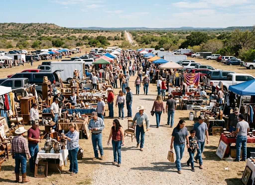 The Texas Road Trip: The Best Flea Markets and Roadside Stands You’ve Never Heard Of - spotlight8 flea market