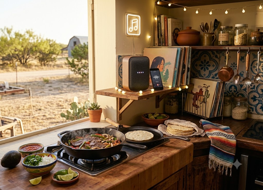 The Soundtrack of the Stove: My Non-Negotiable Kitchen Playlist - spotlight8 kitchen playlist