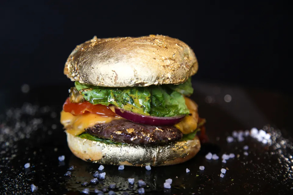 Your $200 Burger With gold Flake Is a Cry for Help - spotlight8 gold flake