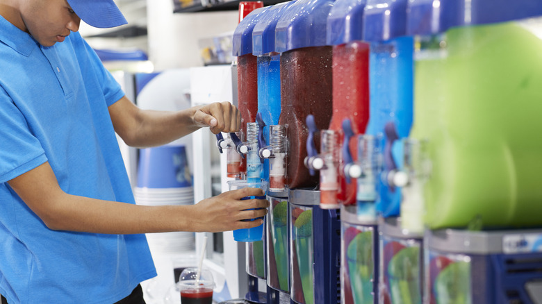 The Electric-Blue Salvation of the Gas Station Slushie - spotlight8 slushie